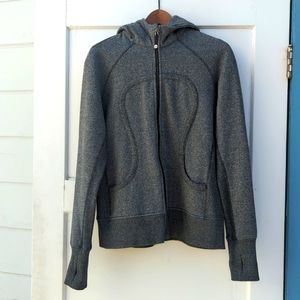 Lululemon Jacket sz 8 Heather Grey